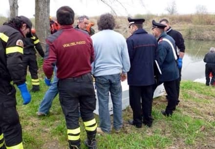 LEINI - IL CADAVERE DI UN UOMO RIPESCATO IN UN CANALE