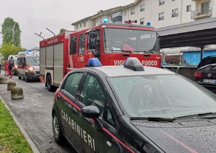 RIVAROLO - Un uomo ritrovato a terra in un lago di sangue - FOTO