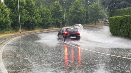 CANAVESE - Temporale con grandine rompe l'anticiclone africano