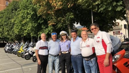 CUORGNE' - Il raduno del gruppo Spidermax & Scooter Fans