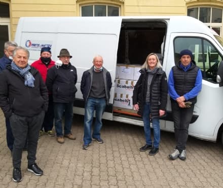 CUORGNE' - Raccolta di aiuti a scuola per la popolazione dell'Ucraina - FOTO