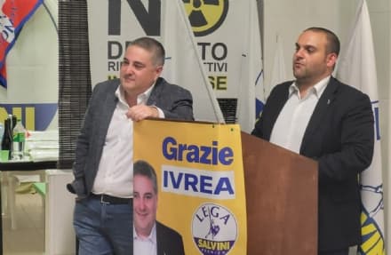 IVREA - La Lega chiede Matteo Salvini ministro dell'interno