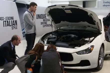 LAVORO - Imprenditori del Canavese in visita alla Maserati