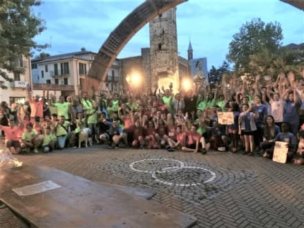 CASTELLAMONTE - Il rione San Grato ha vinto il Palio Sportivo dei Rioni 2019