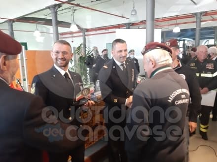 CUORGNE' - I marò Salvatore Girone e Massimiliano Latorre ospiti all'ex Manifattura - FOTO
