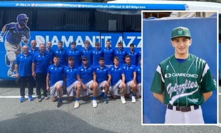 CASTELLAMONTE - Baseball, Edoardo Zingarelli convocato in Nazionale per Europei e Mondiali - FOTO