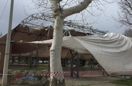 CANAVESE - Incendi nei boschi e danni provocati dal vento: giornata di super lavoro per i vigili del fuoco - FOTO