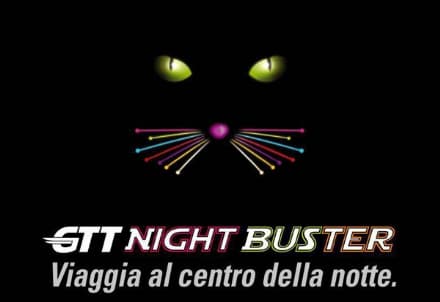NIGHT BUSTER - Bus di notte per Mappano, Leini, Borgaro, Caselle e Volpiano