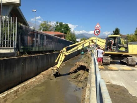 CASTELLAMONTE - Ripulito il rio San Pietro: ora è più sicuro
