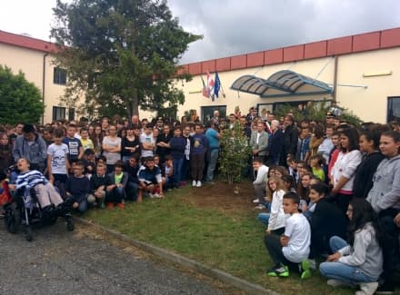 CASTELLAMONTE - Intitolata la sala insegnanti della scuola media a Gloria Rosboch - FOTO e VIDEO