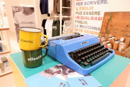 OLIVETTI - Alla Rinascente di Torino in mostra oltre 100 anni di innovazione e design Made in Canavese - FOTO