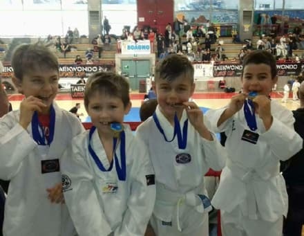 TAEKWONDO - 11 atleti e 11 podi per la Taekwondo Canavese a Savona - FOTO