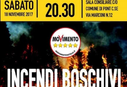 PONT - Incendi boschivi: la politica chiede più prevenzione