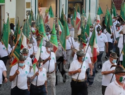 IVREA - Città in festa per il centenario della sezione eporediese degli Alpini - FOTO