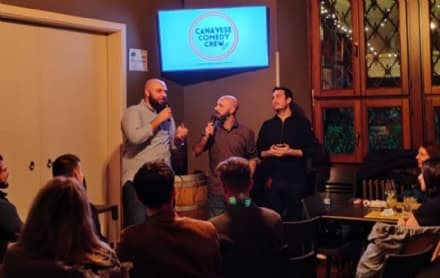 CANAVESE - Richi Selva, Roberto Severino e Valerio Paroli: la stand up comedy in scena a Ivrea