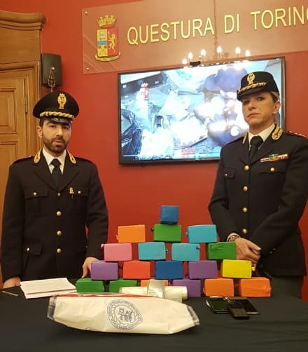 POLIZIA - 450 chili di droga bruciati nell'inceneritore del Gerbido