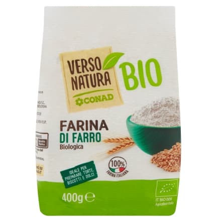 CANAVESE - Conad richiama la farina di farro «Verso Natura»