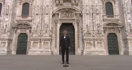 MUSICA - Andrea Bocelli: Music For Hope - Live From Duomo di Milano - VIDEO