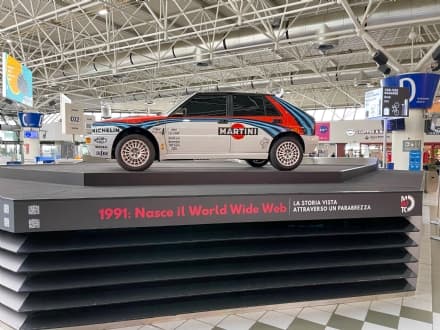 CASELLE - La mitica Lancia Delta Integrale «ospite» in aeroporto