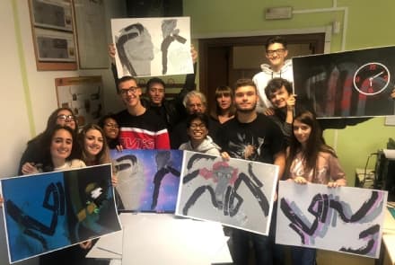 CASTELLAMONTE - Grafiche «a quattro mani» con concerto