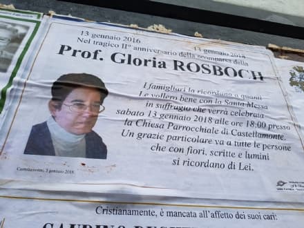 CASTELLAMONTE - Due anni fa l'omicidio di Gloria Rosboch. La famiglia: «Grazie a chi si ricorda di lei»