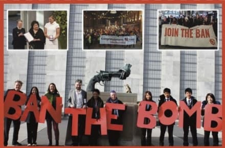 IVREA - 700 cartoline dal Canavese per chiedere il disarmo nucleare