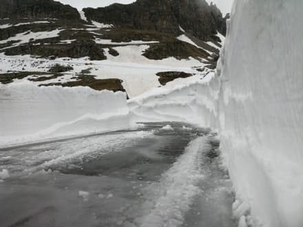 CERESOLE - Proseguono i lavori sulla strada del Nivolet - FOTO