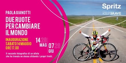IVREA - Paola Gianotti: due ruote per cambiare il mondo