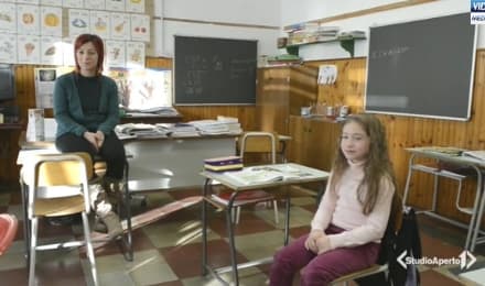 ALPETTE - La scuola più piccola del mondo su Studio Aperto