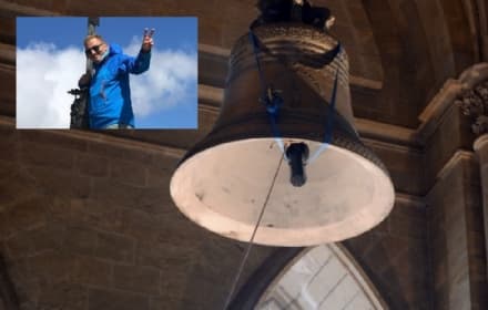 MAPPANO-LEINI - Il parroco suona le campane a festa per l'Italia campione d'Europa: «Aver battuto l'Inghilterra è tanta roba»