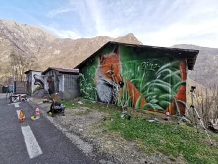 INGRIA - Il Comune della Val Soana cambia volto grazie ai murales e diventa un esempio da seguire