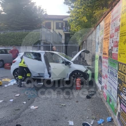 CUORGNE' - E' morto in ospedale il pensionato coinvolto nell'incidente in corso Roma - FOTO