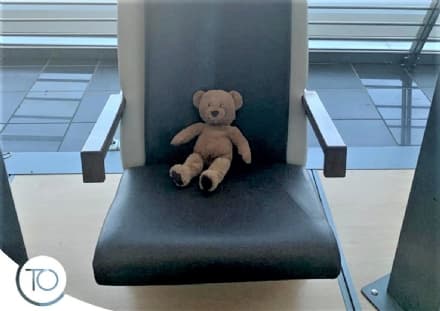 CASELLE - Torna a casa Lucilla: l'orsetto smarrito in aeroporto ha ritrovato la sua proprietaria