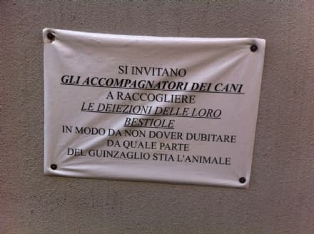RIVAROLO - Escrementi sui marciapiedi: messaggi contro i padroni dei cani