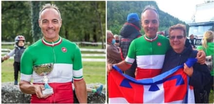 BOLLENGO - Ciclocross paralimpico: l'atleta Fabrizio Topatigh è campione italiano