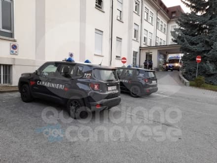 CUORGNE' - Si ferisce ad un braccio, va in ospedale ma trova il pronto soccorso chiuso e dà in escandescenze - FOTO