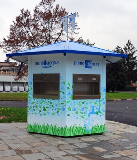 LEVONE - Punto Acqua Smat con schede ricaricabili