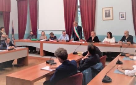 IVREA - Primo consiglio con giuramento per il neo sindaco Sertoli