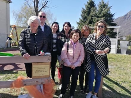 BORGOFRANCO D'IVREA - Inaugurato il parco giochi in ricordo del giovane Enrico Benone