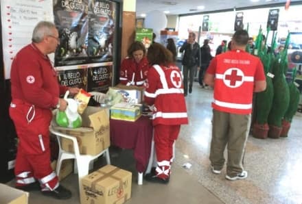 CASTELLAMONTE - Raccolta alimentare della Croce Rossa