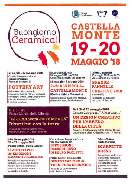 CASTELLAMONTE - L'eccellenza locale diventa una grande festa con «Buongiorno Ceramica»