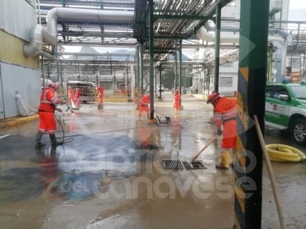 DANNI MALTEMPO - Gli Aib di tutto il Canavese al lavoro in soccorso alle zone alluvionate - FOTO