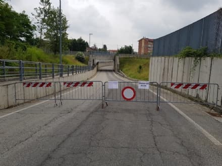 RIVAROLO - Stop al traffico nel sottopasso per Feletto: partono i lavori nel tunnel della morte