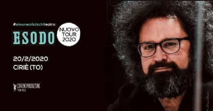 CIRIE' - Per il Giorno del Ricordo anche il cantante Simone Cristicchi