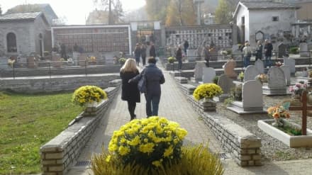 ALPETTE - Riqualificato il cimitero del paese
