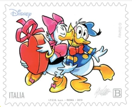 CANAVESE - A San Valentino le cartoline degli innamorati con i personaggi Disney