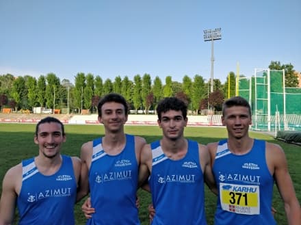 ATLETICA LEGGERA - Alberto Nardi di Locana vincitore della gara dei 400 a Torino