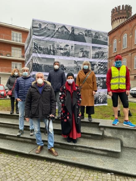 FAVRIA - Il «cubo» di Nizzia come testimonianza della «resistenza» al covid