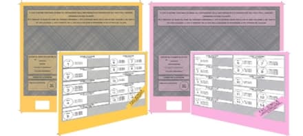 Elezioni Politiche 2018 - Fac-simile delle schede elettorali