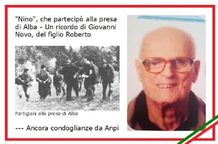 IVREA - E' morto Giovanni Novo, partigiano e sindacalista della Cgil